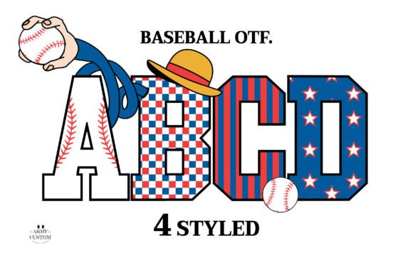 Baseball Bundle: A Fun Font for Business