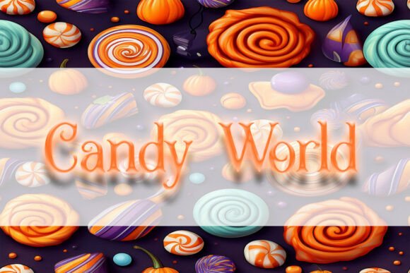 Candy World Font: Playful Typography for Web Design