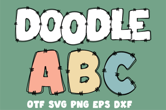 Doodle Abc: A Playful Font for Bold Campaigns
