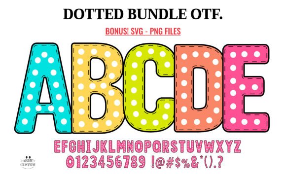 Dotted Bundle Font: Playful Typography for Creative Projects