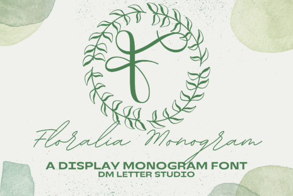 Floralia Monogram: A Luxurious Font for Elegant Design