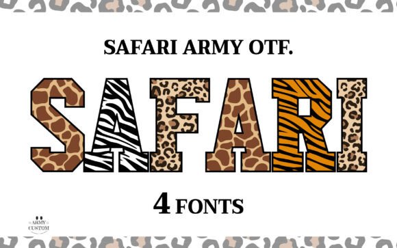 Giraffearmy: A Bold Font for Business