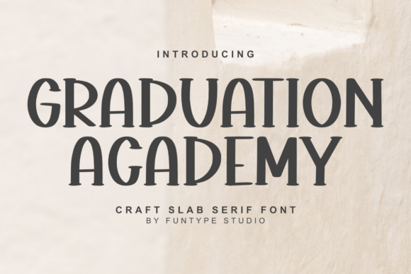 Graduation Academy Font for Impactful Design
