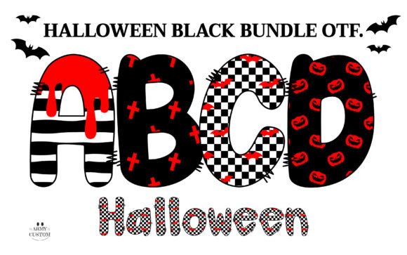 Halloween Black Bundle Font Review