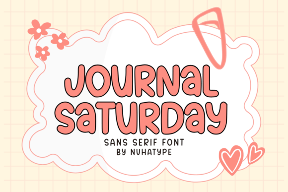 Journal Saturday Font