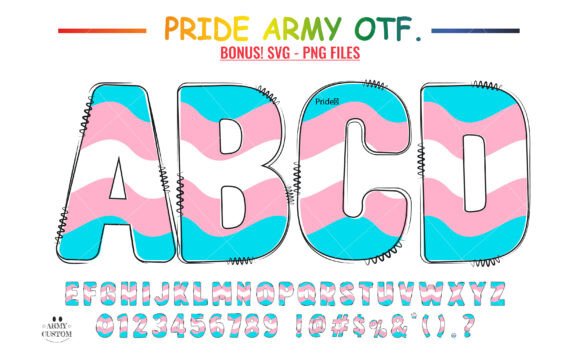 Love Pride Font for Editorial Design