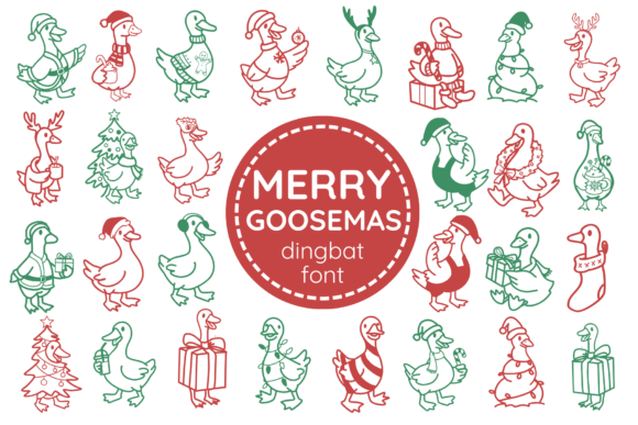 Merry Goosemas Font for Business