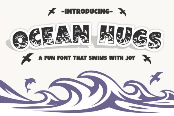 Ocean Hugs Font: A Wave of Elegance