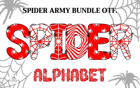 Spider Army Bundle Font Review