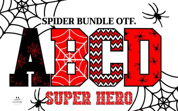 Spidervarsity Spider Font