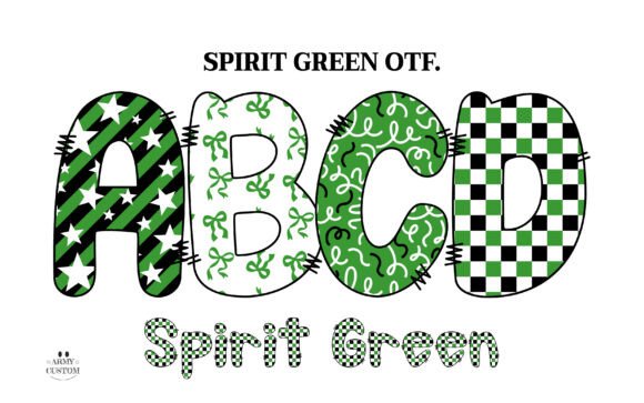 Spirit Green: A Bold Font for Digital Marketing